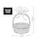 Small Clear Basket Gift Bags by Celebrate It™, 24ct.